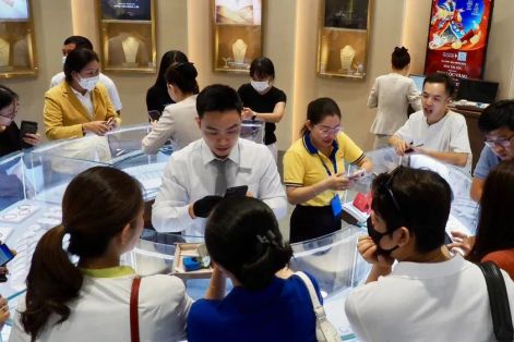 Sáng 27-3: Giá vàng trong nước giảm dù giá thế giới tăng