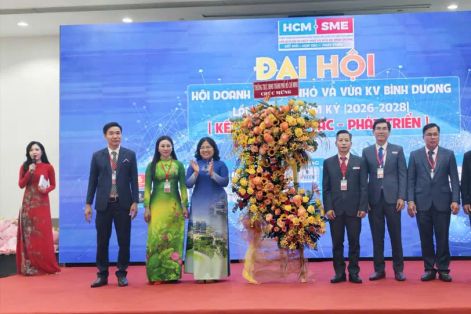 Ra mắt Hội Doanh nghiệp nhỏ và vừa khu vực Bình Dương