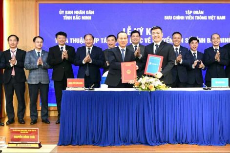 Tỉnh Bắc Ninh và VNPT hợp tác thúc đẩy chuyển đổi số, hướng tới đô thị thông minh