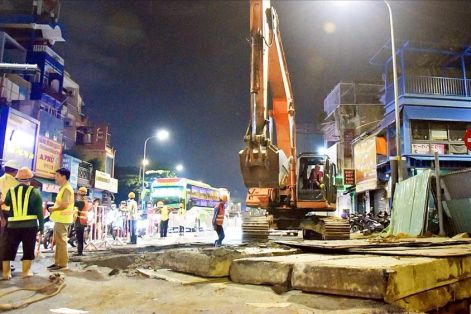 Tăng tốc thi công tuyến metro Bến Thành - Tham Lương