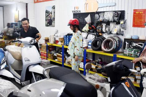 Xe điện hút khách tại ĐBSCL