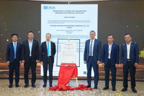 Việt Nam có tổ chức đào tạo bảo dưỡng máy bay theo chuẩn châu Âu