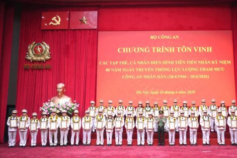 Tham mưu trong công an nhân dân đòi hỏi cao về trí tuệ và tinh thần cống hiến
