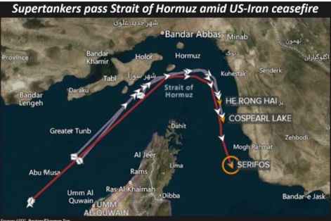 Mỹ phát động chiến dịch phong tỏa hệ thống cảng biển của Iran 