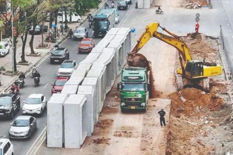 Hà Nội 'chạy đua' với loạt dự án thoát nước