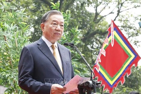 Toàn văn phát biểu của Tổng Bí thư, Chủ tịch nước Tô Lâm tại Lễ dâng hương tưởng niệm các Vua Hùng