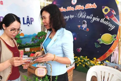 Phường tiên phong số hóa thông tin trường lớp