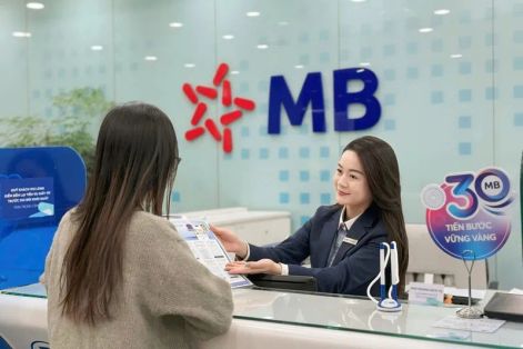 MB ghi nhận lợi nhuận trước thuế 9.630 tỷ đồng trong quý I