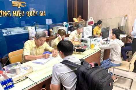 Sáng 13-5: Giá vàng giảm 500.000 đồng/lượng