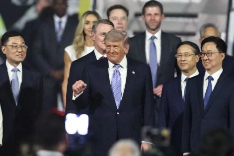 Tổng thống Mỹ Donald Trump đến Bắc Kinh, thăm cấp nhà nước Trung Quốc