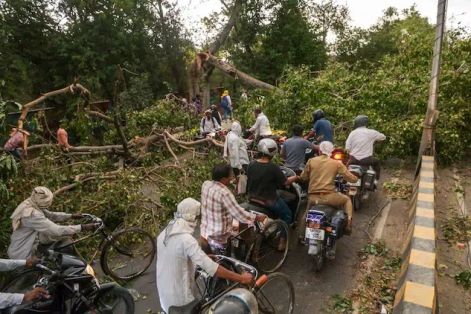 Gần 200 người thương vong do dông bão tại Ấn Độ