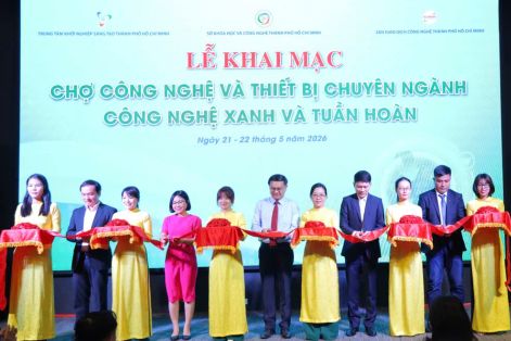 Khai mạc Techmart Công nghệ xanh và tuần hoàn 2026
