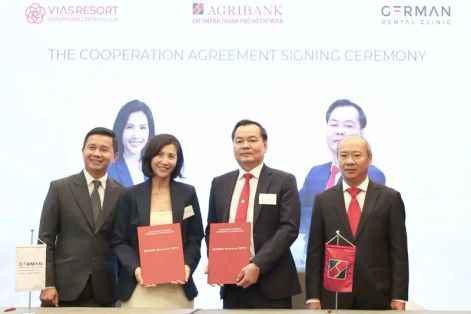 Agribank TPHCM 'bắt tay' German Dental Clinic và Vias Vân Phong