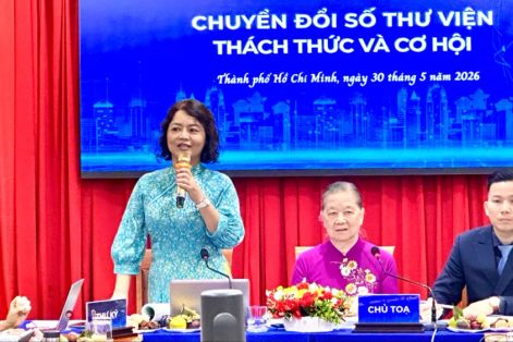 Chuyển đổi số thư viện: Phát huy hiệu quả tài nguyên tri thức số