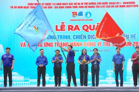 Tuổi trẻ xung kích xây dựng TPHCM trở thành đô thị văn minh, sáng tạo, nghĩa tình
