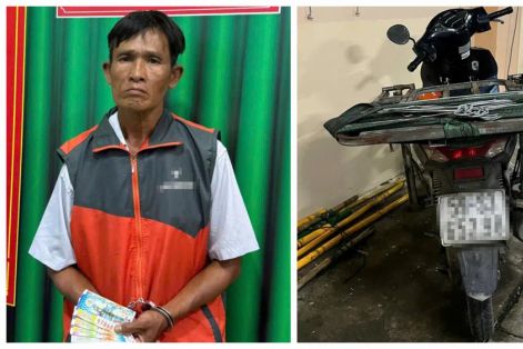 Bắt đối tượng có nhiều tiền án, cướp giật vé số