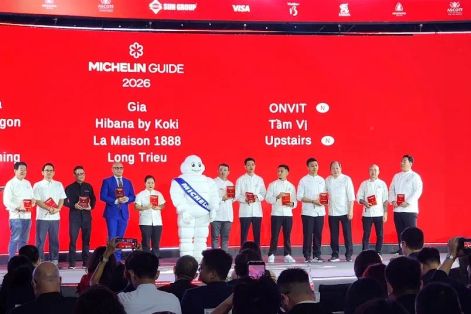 11 nhà hàng tại Việt Nam được gắn sao Michelin 2026