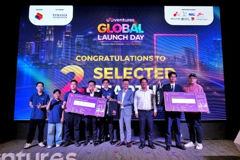 Hai startup đại học Việt giành suất ươm tạo tại Singapore