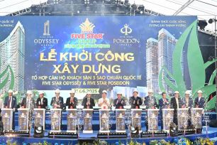 Bà Rịa – Vũng Tàu: Khởi công 2 tổ hợp khách sạn trị giá hơn 10.000 tỷ đồng 