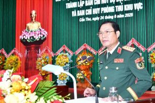 Công bố quyết định tổ chức lại Bộ Chỉ huy quân sự cấp tỉnh thuộc Quân khu 9