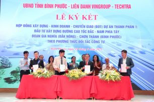 Bình Phước: Ký kết hợp đồng Dự án đường cao tốc Gia Nghĩa - Chơn Thành