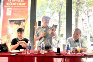 Nhà văn Nguyễn Minh Ngọc ra mắt tiểu thuyết "Miền cỏ tranh"