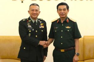 Đại tướng Phan Văn Giang tiếp Tư lệnh Lực lượng Quốc phòng Thái Lan
