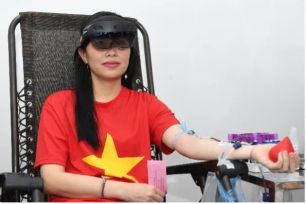 Abbott Việt Nam đưa công nghệ thực tế ảo tích hợp vào hiến máu tình nguyện