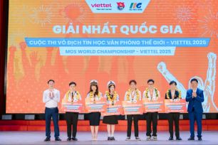 6 đại diện Việt Nam tham gia vòng chung kết Cuộc thi Vô địch tin học văn phòng thế giới