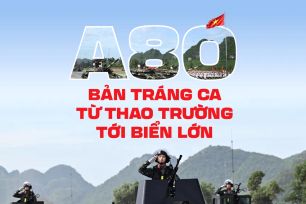 A80 - Bản tráng ca từ thao trường tới biển lớn