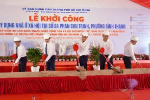 TPHCM: Khởi công dự án nhà ở xã hội hơn 800 căn phục vụ tái định cư 