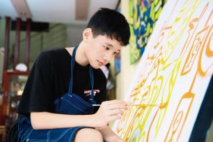 “Giấc mơ mang tên mình” của họa sĩ nhí 13 tuổi