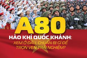 A80 – Hào khí Quốc khánh: Xem ở đâu, chuẩn bị gì để trọn vẹn trải nghiệm?
