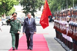 Tổng Bí thư Tô Lâm dự Đại hội Thi đua Quyết thắng toàn quân lần thứ XI