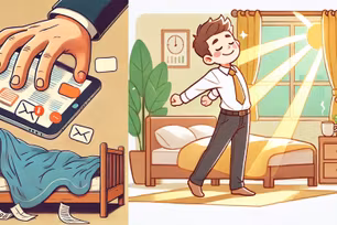 Một buổi s&#225;ng của doanh nh&#226;n hạnh ph&#250;c