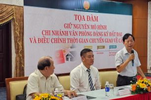 Tìm kiếm mô hình phù hợp cho Chi nhánh Văn phòng Đăng ký đất đai trong tình hình mới
