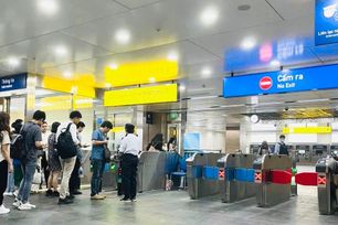 Tuyến Metro số 1 ngừng b&#225;n v&#233; giấy tại 11/14 nh&#224; ga