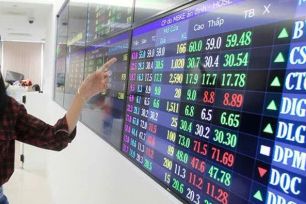 VN-Index thủng mốc 1.600 điểm 