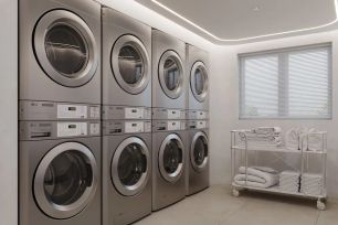 LG Electronics ra mắt máy giặt công nghiệp LG DD coin type