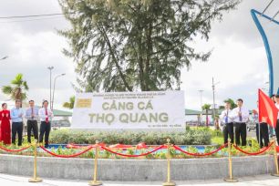 Khánh thành Cảng cá Thọ Quang, trung tâm nghề cá lớn nhất miền Trung