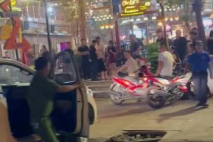 Xử lý vụ xô xát gây náo loạn trên đường Man Thiện