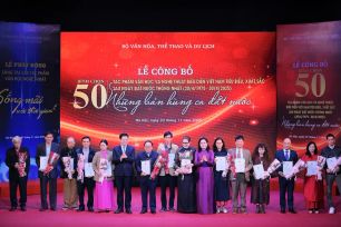 Vinh danh 50 tác phẩm văn học nghệ thuật xuất sắc giai đoạn 1975 - 2025