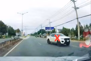 Đồng Nai: Xử phạt tài xế đi ngược chiều trên tuyến ĐT.741