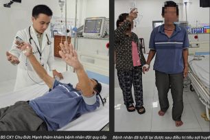 Bệnh nhân đột quỵ được cứu sống tại Côn Đảo