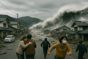 Nhật Bản hứng động đất 7,6 độ, xuất hiện sóng thần