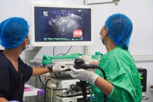 Điều trị thành công bệnh nang giả tụy bằng stent LAMS đầu tiên tại ĐBSCL