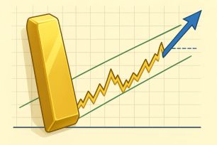 Phát tín hiệu đi lên, vàng hướng mục tiêu 4.454 USD