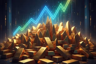 Vàng tiến gần mức đỉnh 4.381 USD, liệu có đợt chốt lời? 