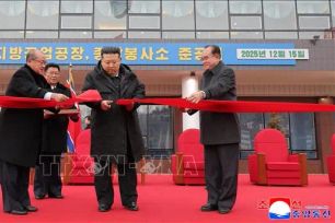 Triều Tiên khánh thành khu phức hợp công nghiệp mới 