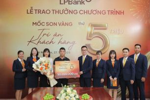 LPBank tri ân khách hàng cá nhân thứ 5 triệu